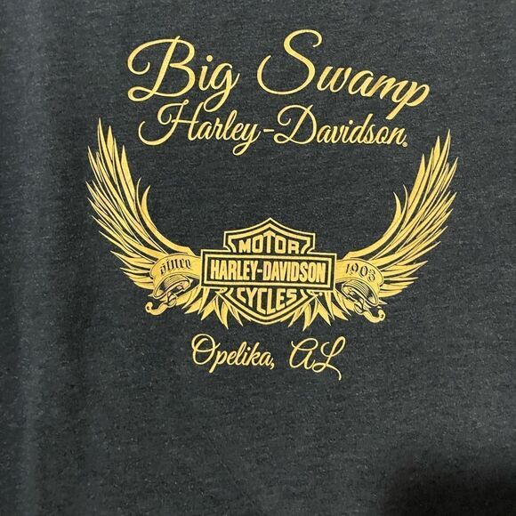 Harley Davidson short sleeve vneck - Picture 6 of 6